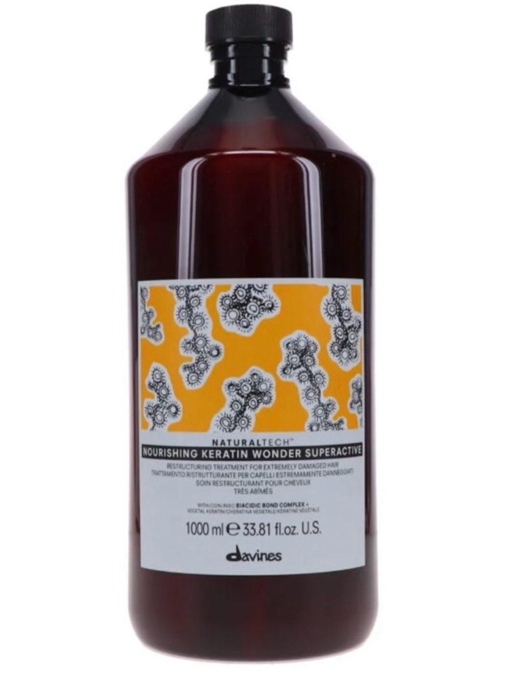 Davines Nourishing Keratin Wonder Superactive Hair Treatment - New 1000ML